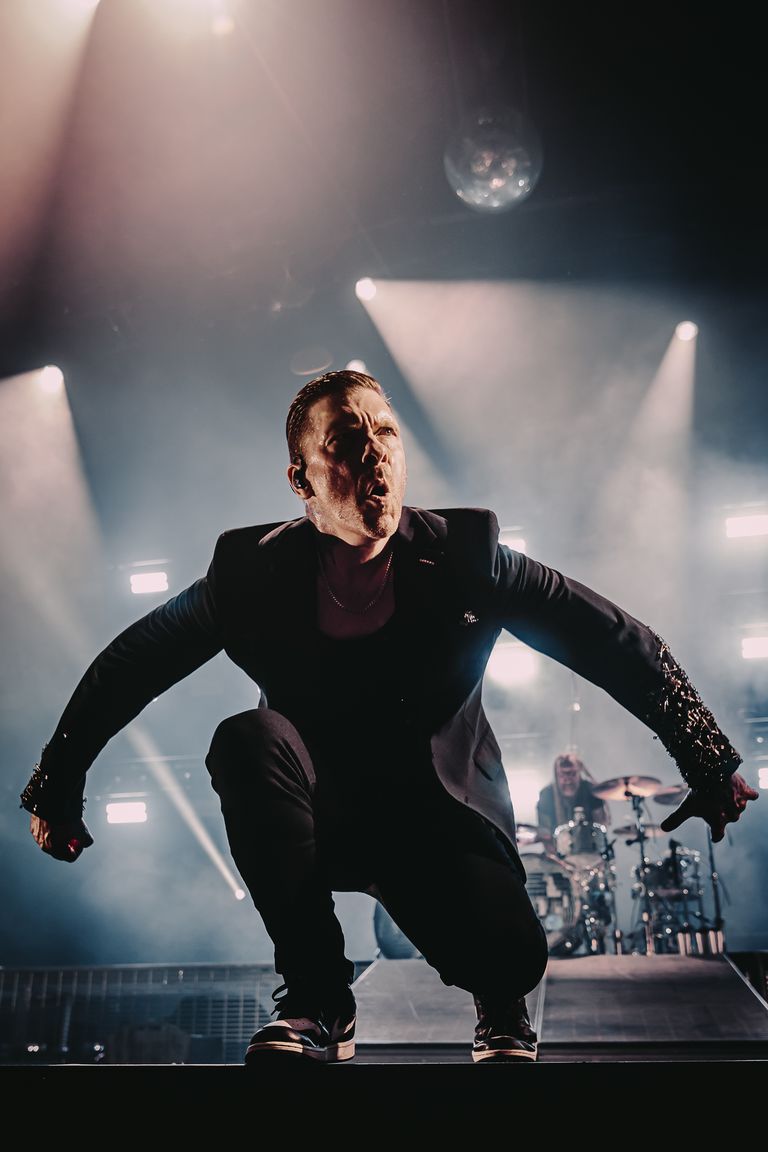 Shinedown performing live at AEC Theatre in Adelaide